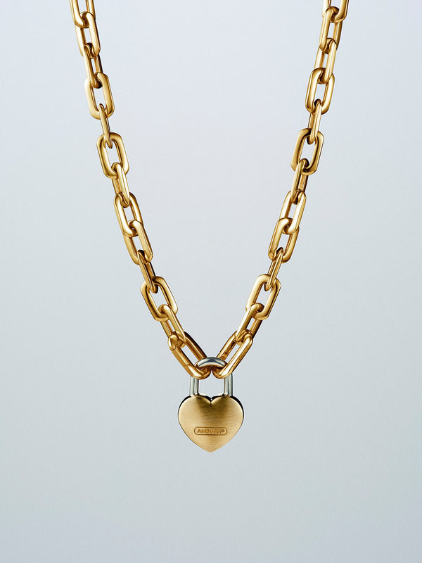 AMBUSH(アンブッシュ) 通販サイト 【SMALL HEART PADLOCK CHAIN NECKLACE】