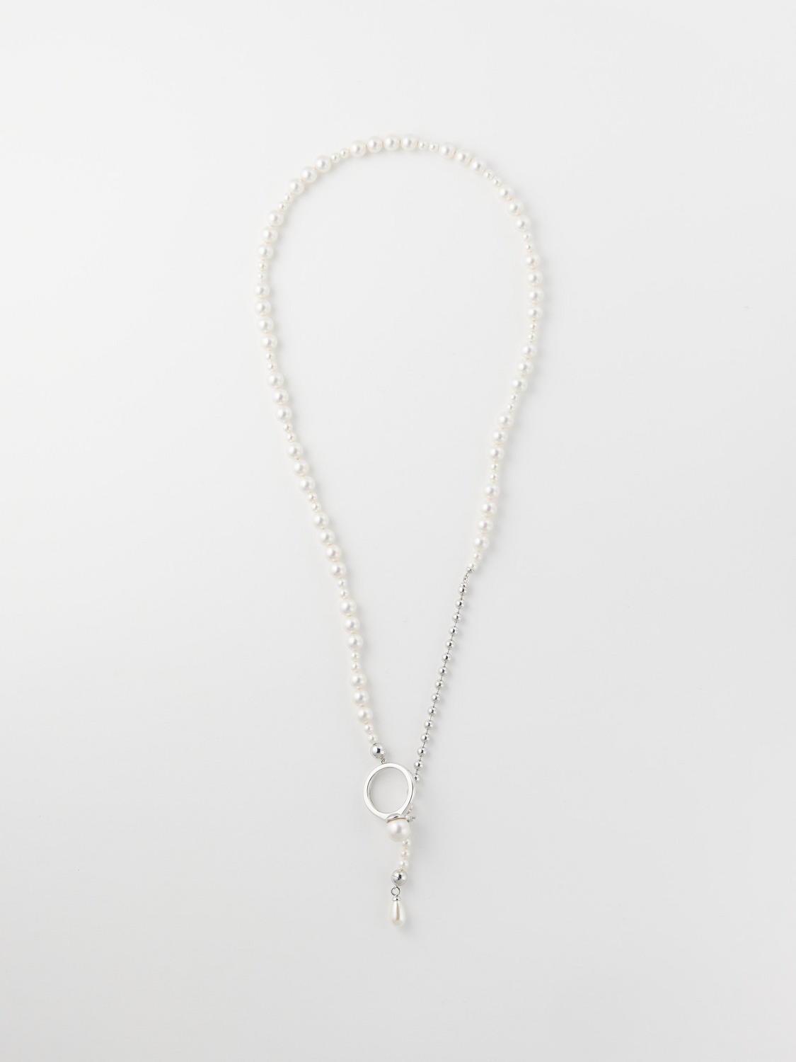 PEARL STRAND NECKLACE 詳細画像 Silver 2