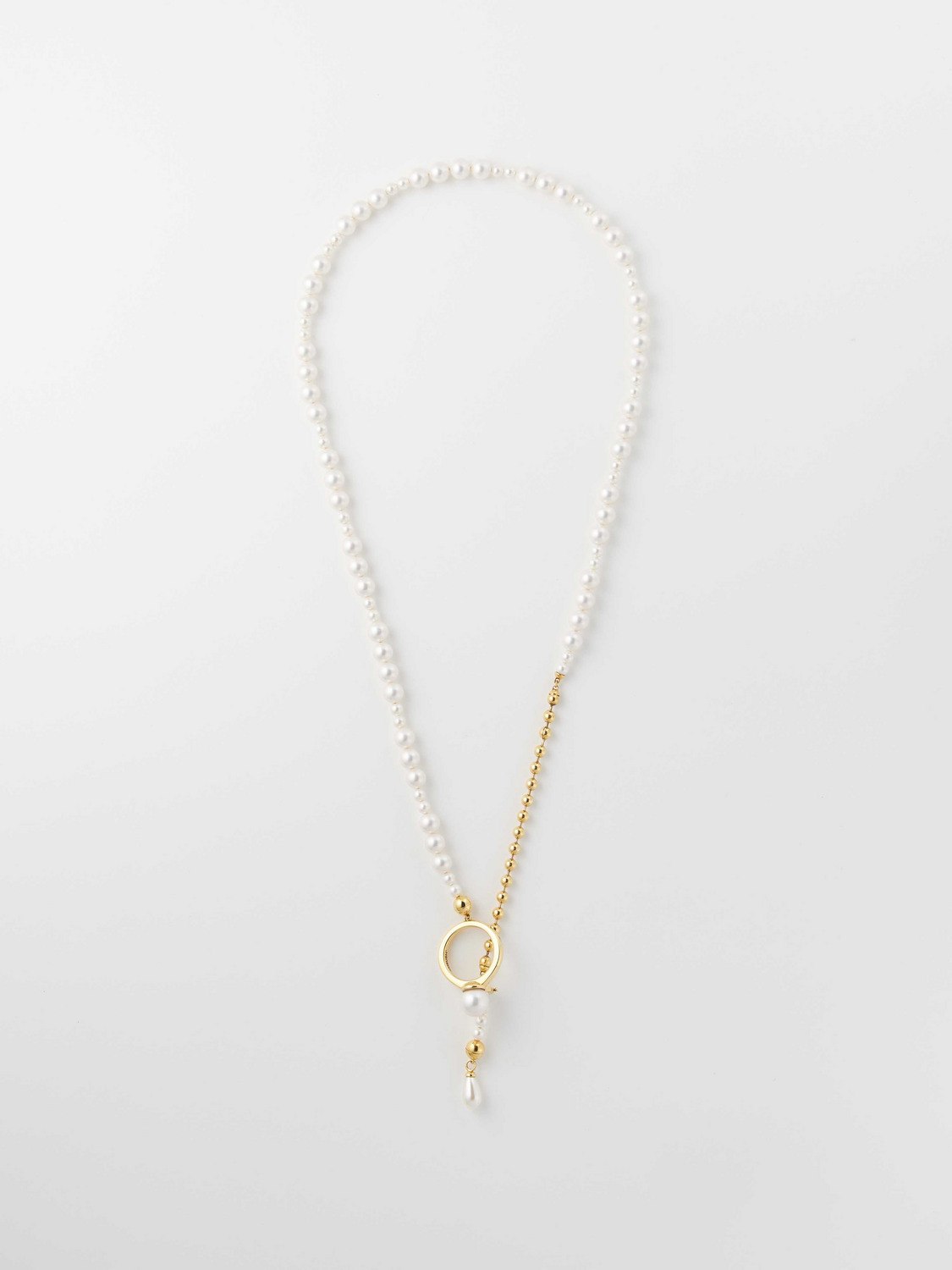 PEARL STRAND NECKLACE 詳細画像 Gold 2