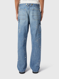DENIM CRYSTAL PANTS 詳細画像