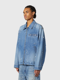 DENIM CRYSTAL JACKET 詳細画像