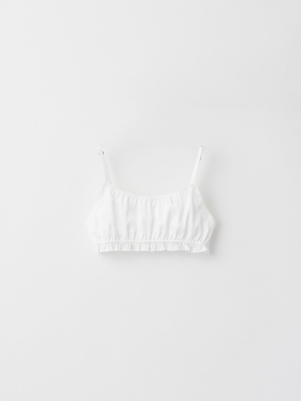 SATIN BRA TOP