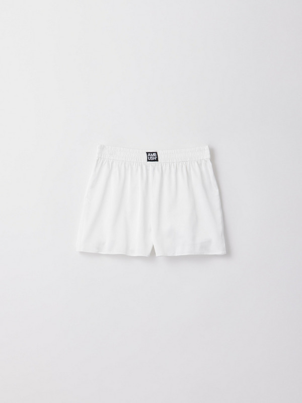 WOMENS SATIN BOXER SHORTS