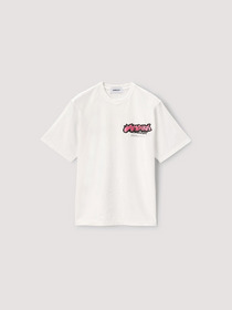 OVER DYE STRICKERS LOGO T-SHIRT 詳細画像