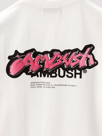 OVER DYE STRICKERS LOGO T-SHIRT 詳細画像
