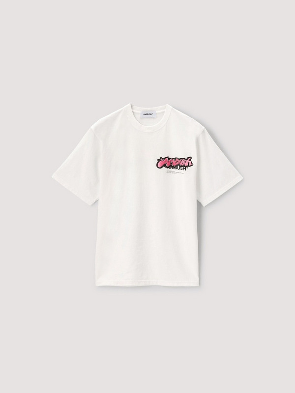OVER DYE STRICKERS LOGO T-SHIRT