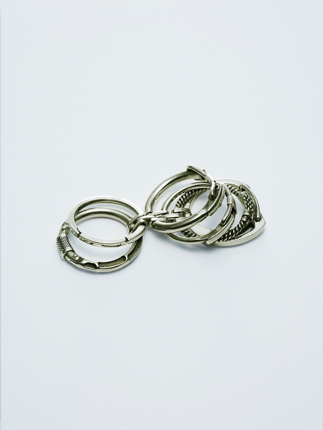 MULTI CARABINER RING 詳細画像 Gold 2
