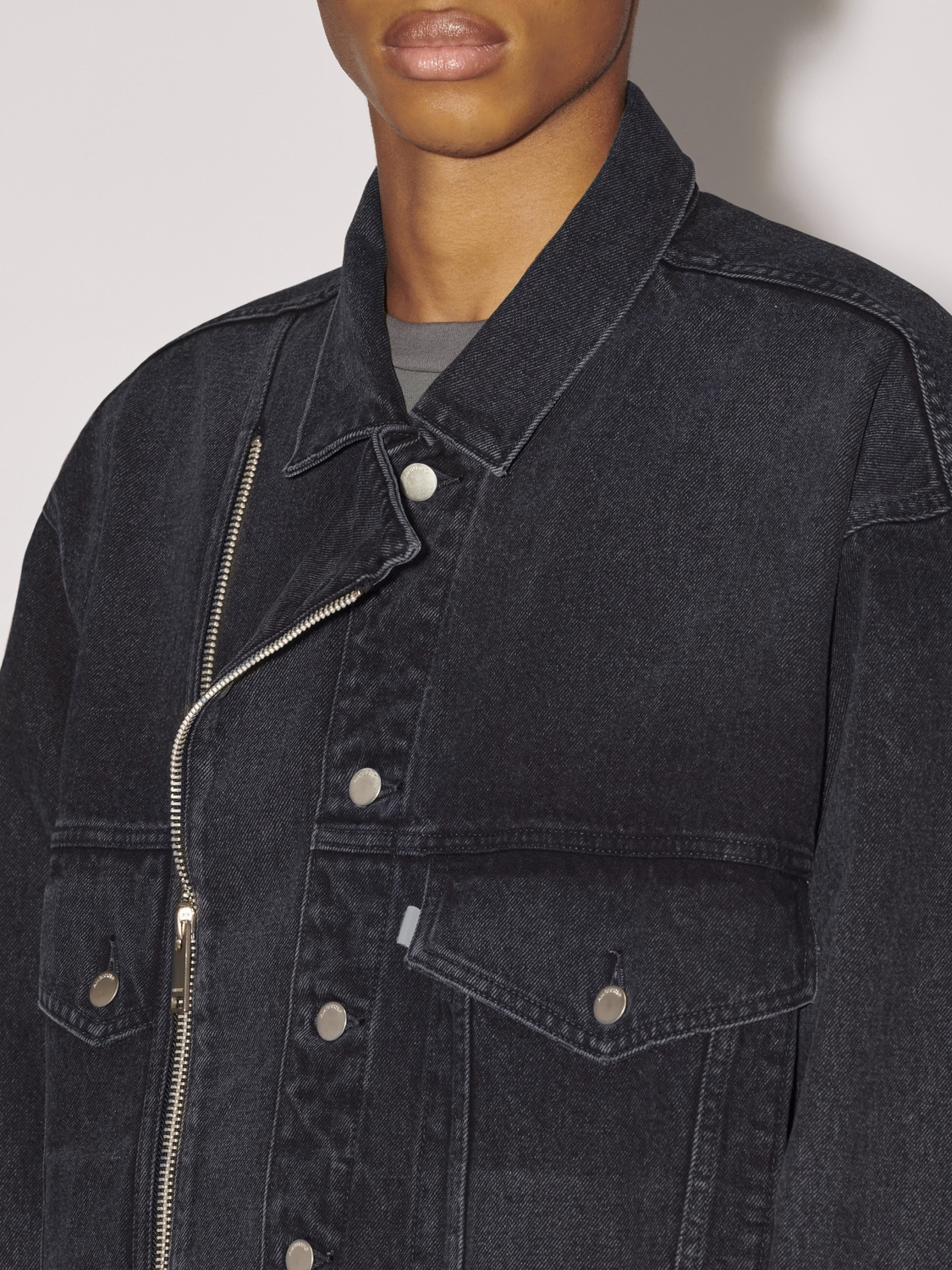 DENIM RIDERS JACKET 詳細画像 Black 5