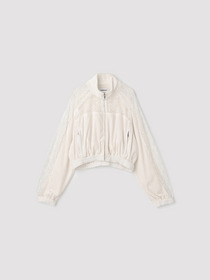 VELOUR TRACK JACKET 詳細画像