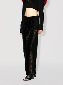 VELOUR TRACK PANTS 詳細画像
