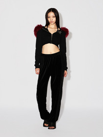 VELOUR TRACK PANTS 詳細画像
