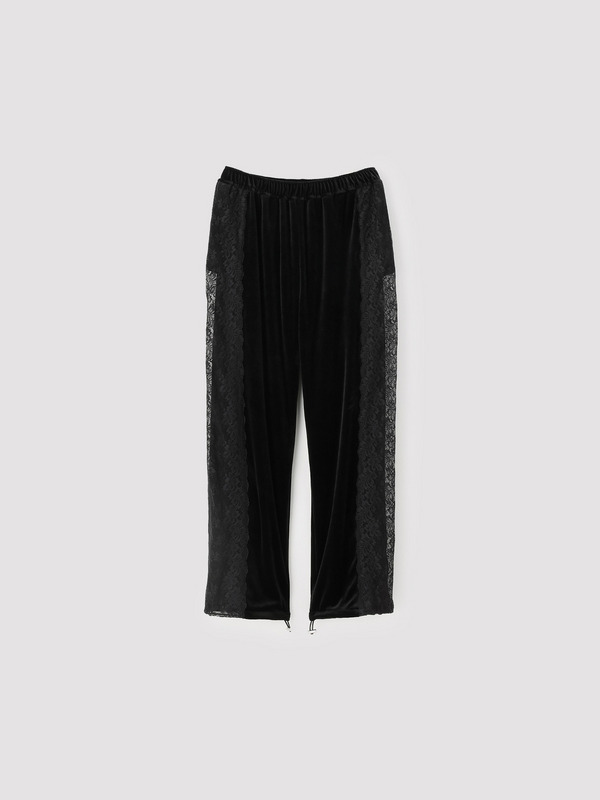 VELOUR TRACK PANTS