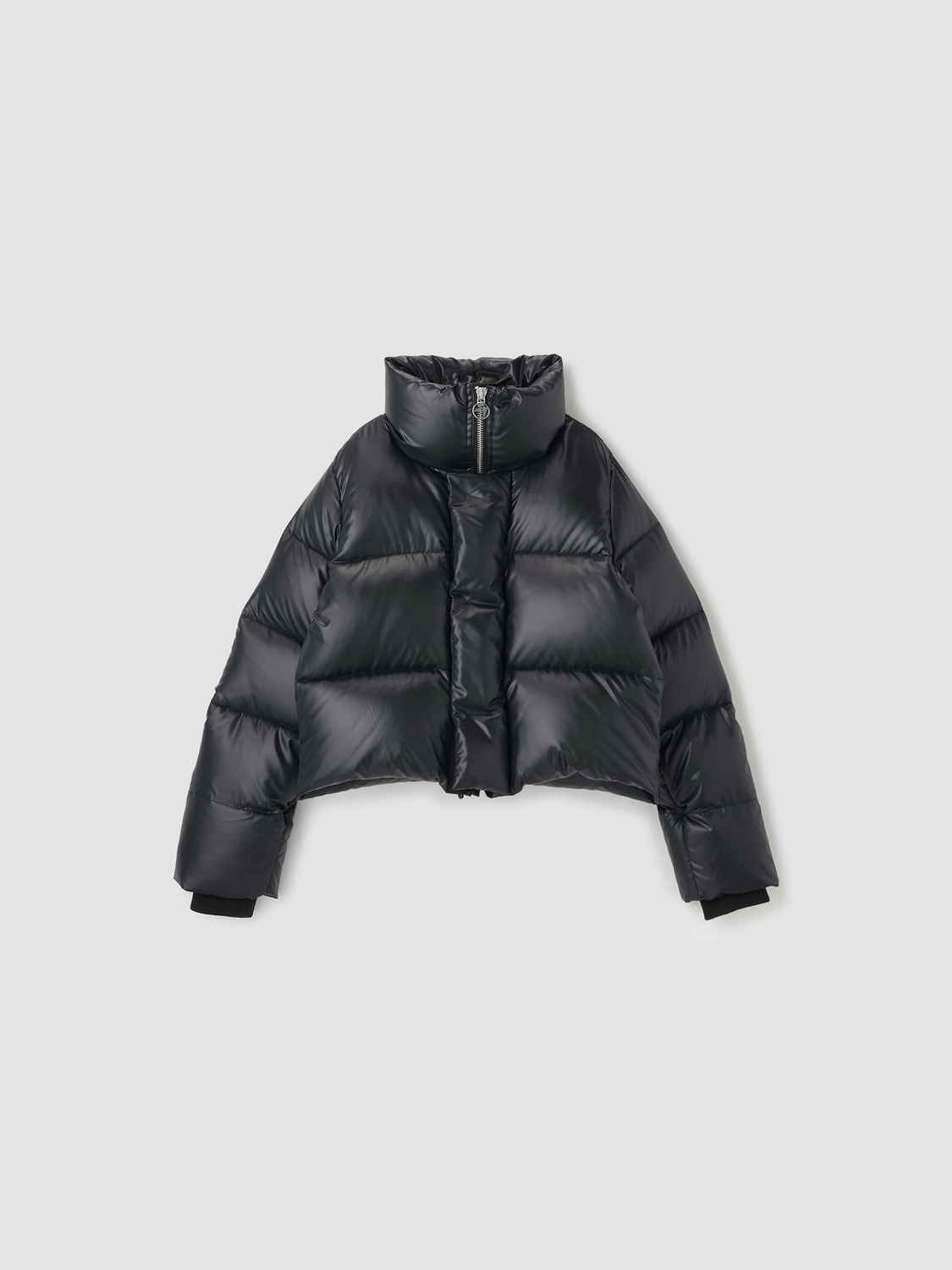 CROPPED PUFFER JACKET 詳細画像 Black 1