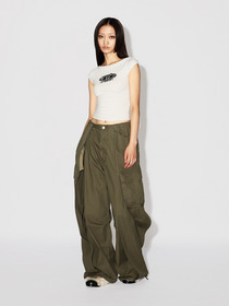 BOAT NECK FITTED T-SHIRT 詳細画像