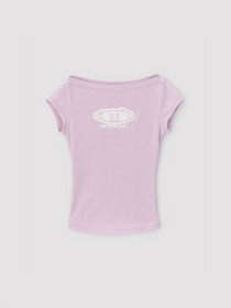 BOAT NECK FITTED T-SHIRT 詳細画像