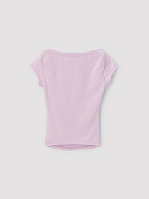 BOAT NECK FITTED T-SHIRT 詳細画像
