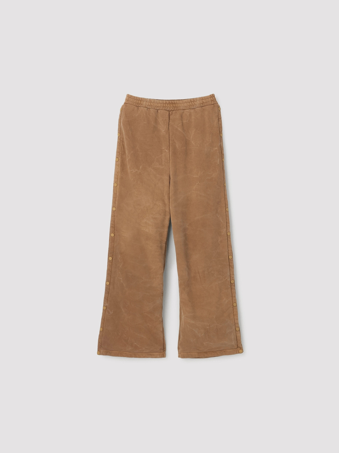 WASHED SIDE OPEN SWAET PANTS 詳細画像 Brown 1