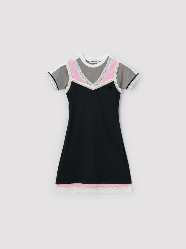 LAYERED MINI DRESS