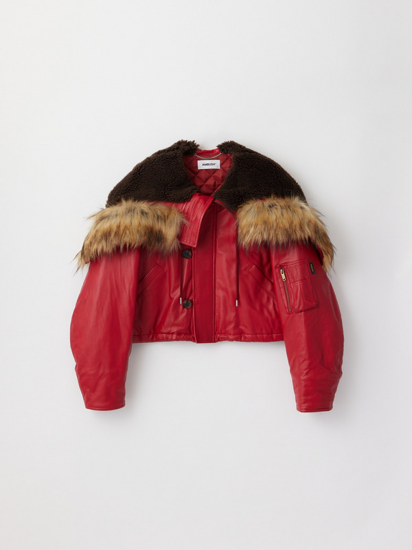 LEATHER CROPPED N3B