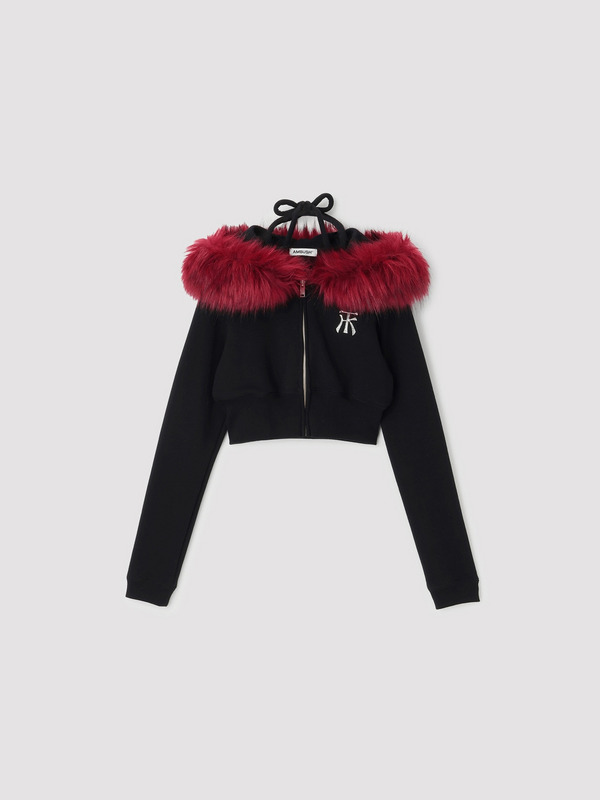 HALTER NECK HOODIE