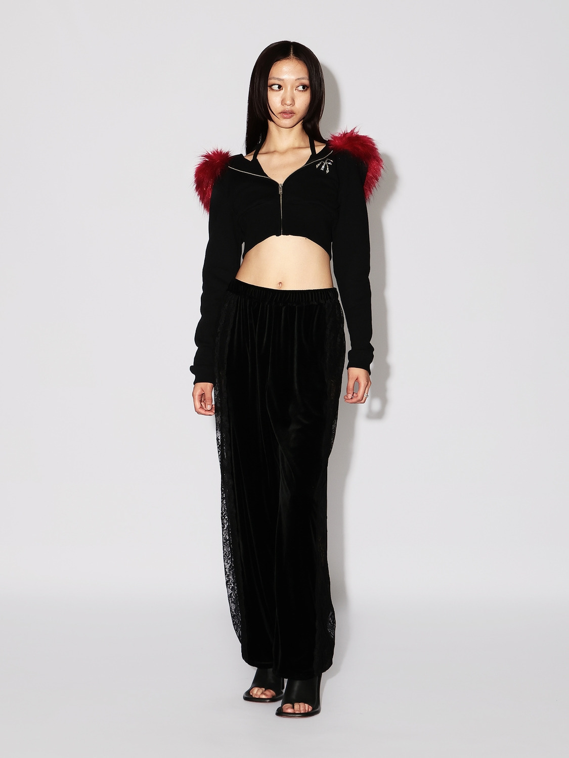 HALTER NECK HOODIE 詳細画像 Black 6