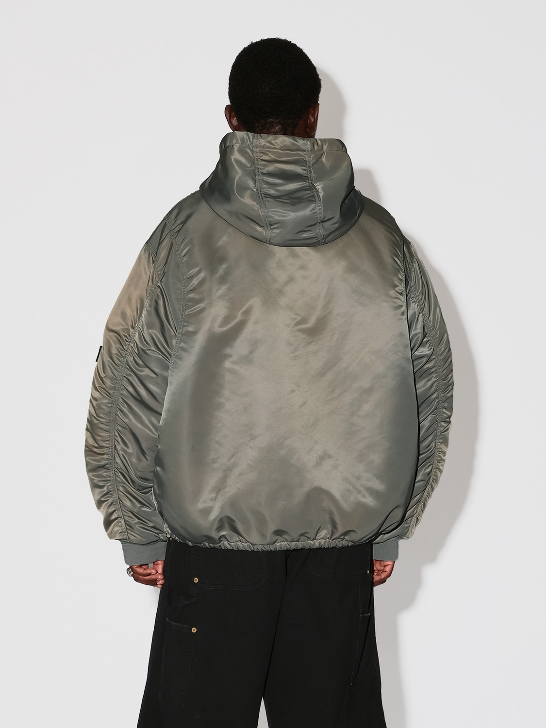 PULLOVER HOODIE MA-1 詳細画像 Grey 6