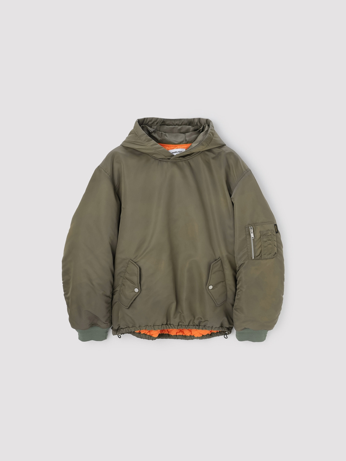 PULLOVER HOODIE MA-1 詳細画像 Khaki 1