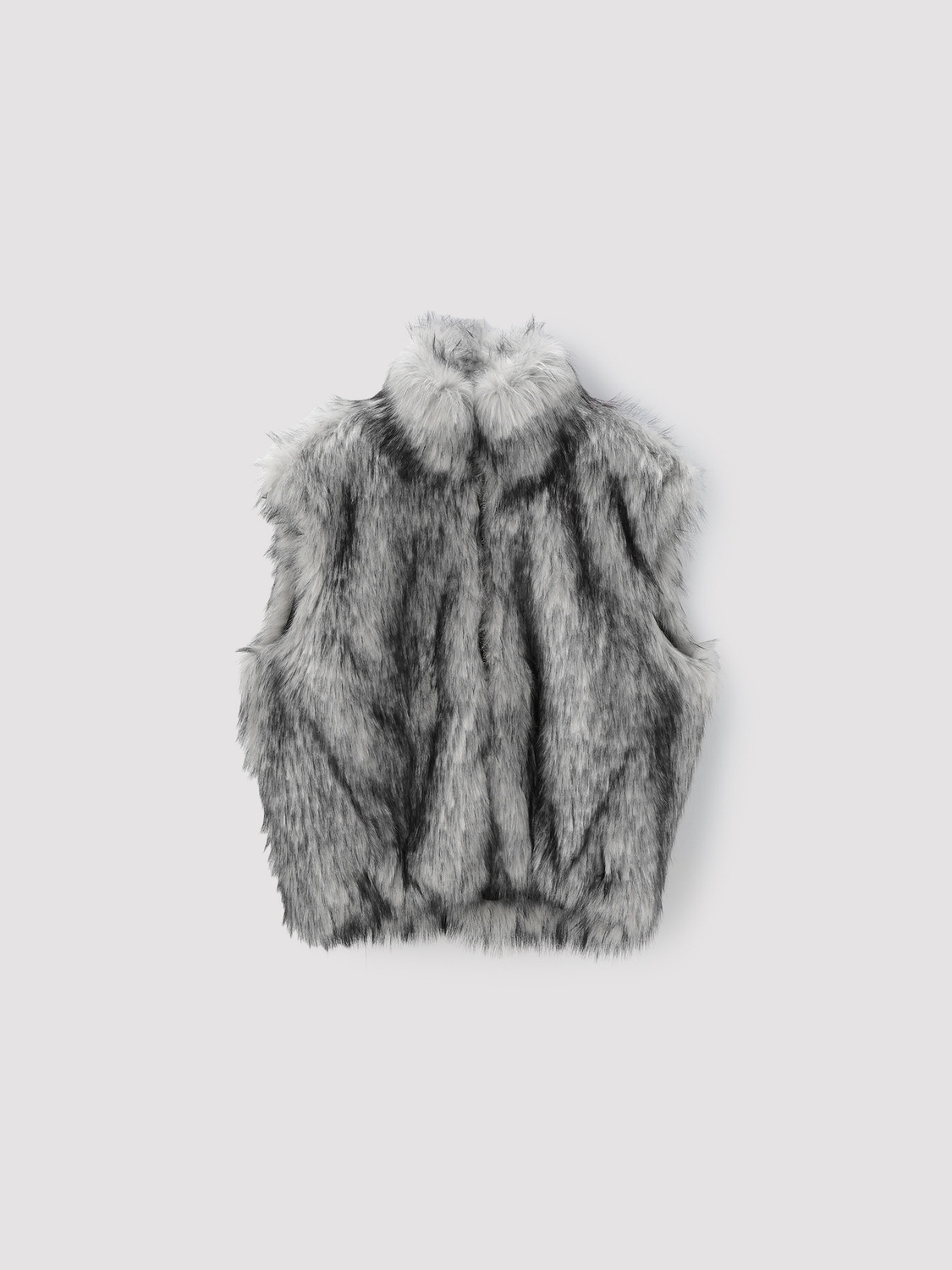 FAKE FUR REVERSIBLE VEST 詳細画像 White 1