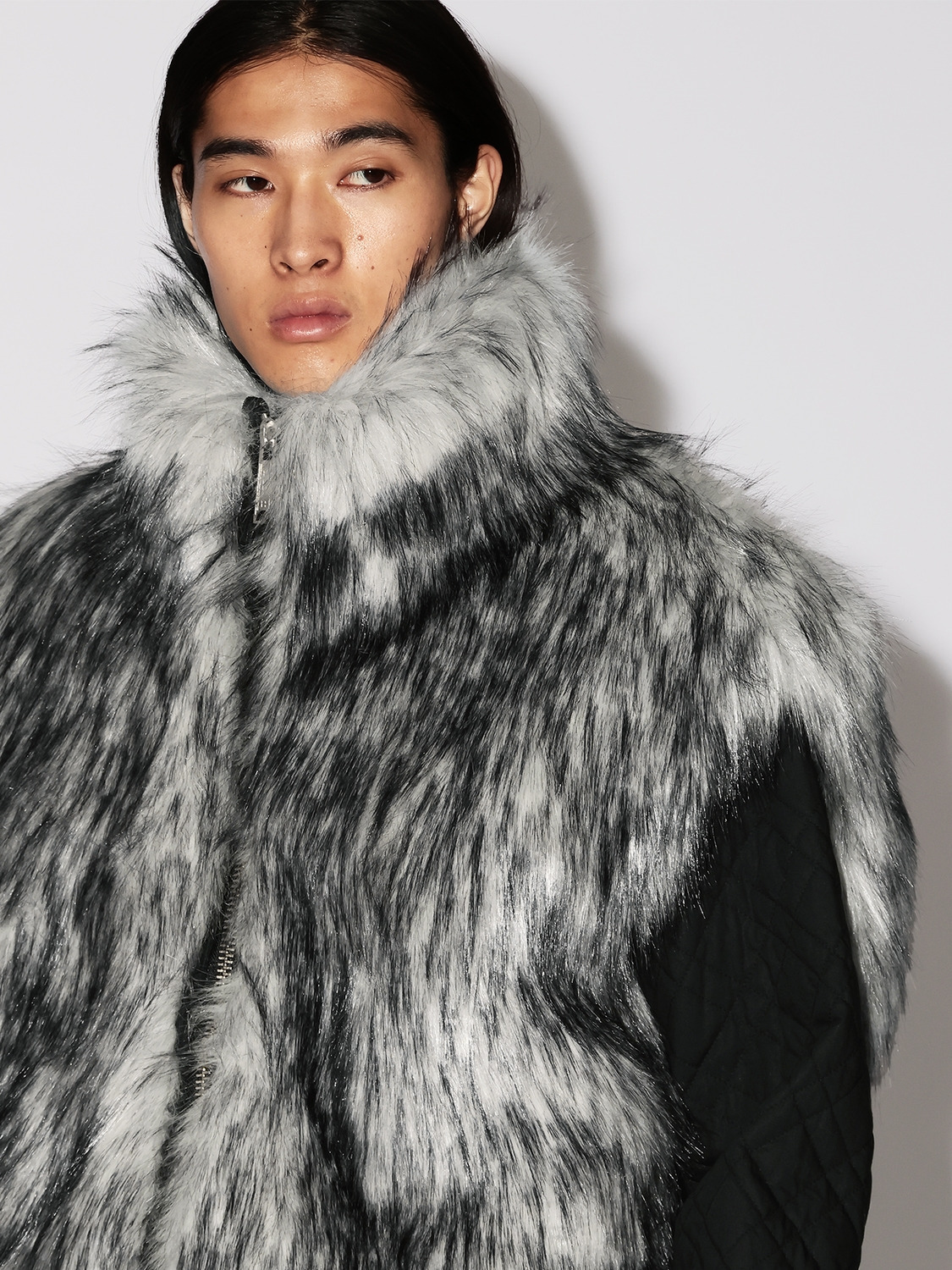 FAKE FUR REVERSIBLE VEST 詳細画像 White 6