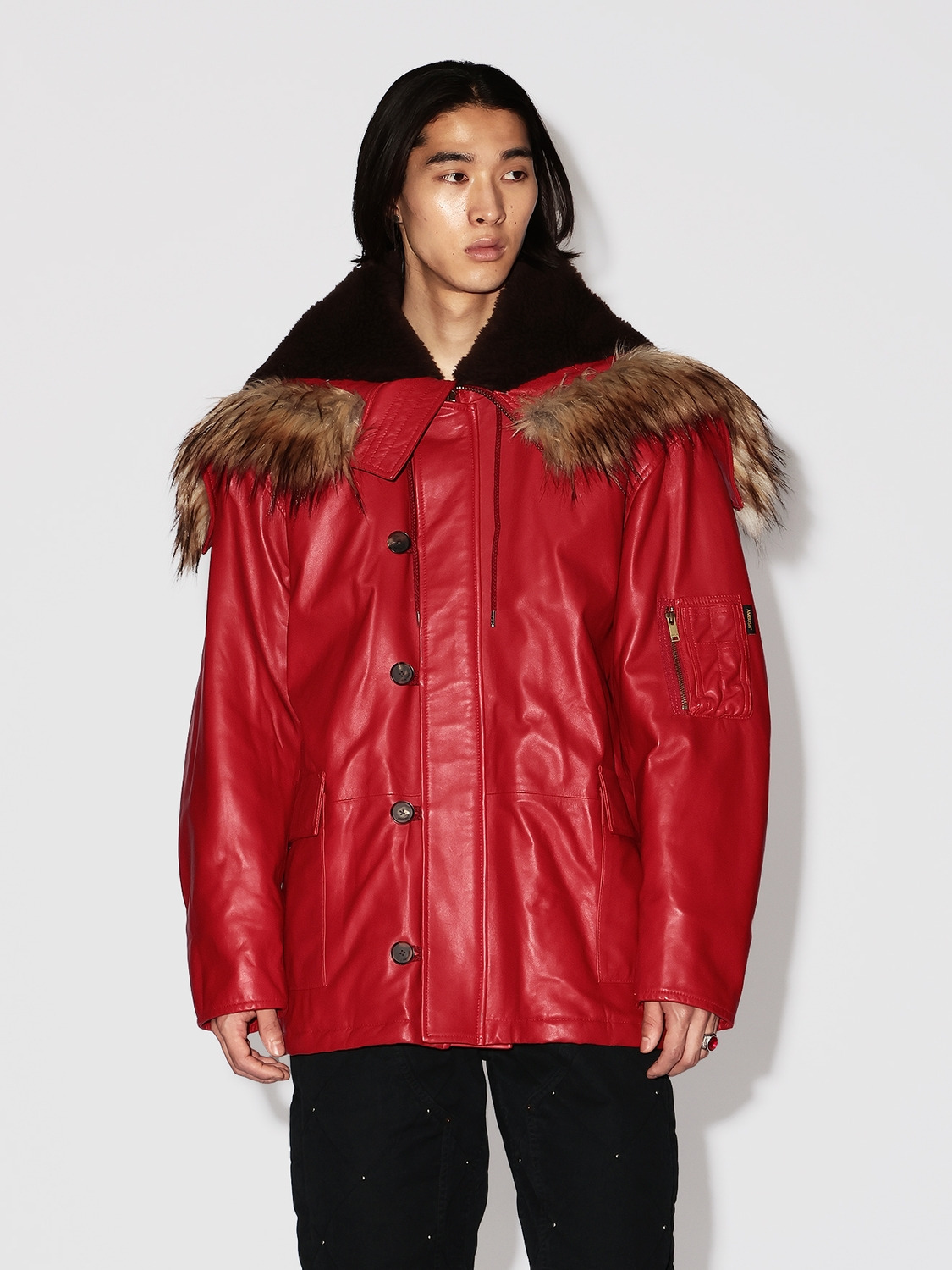 LEATHER N3B 詳細画像 Red 3