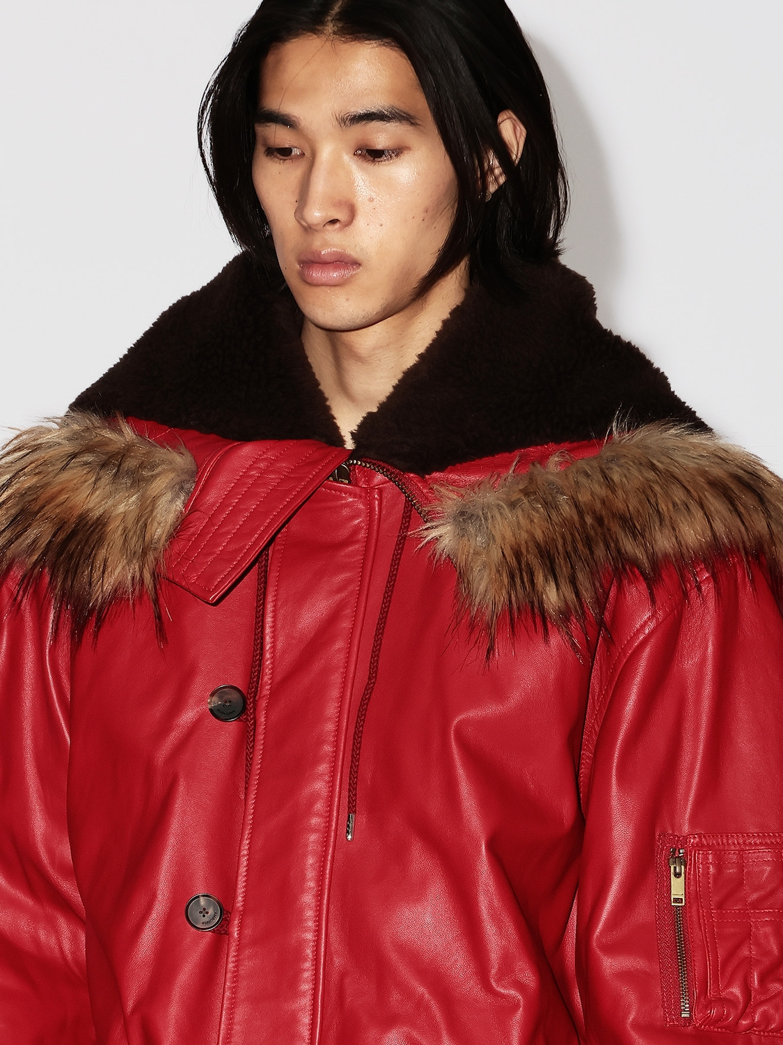LEATHER N3B 詳細画像 Red 6