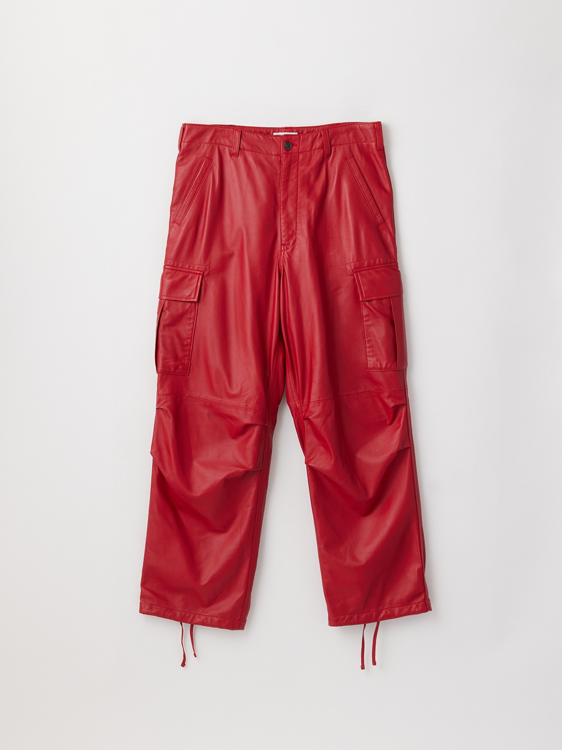 LEATHER CARGO PANTS 詳細画像 Red 1