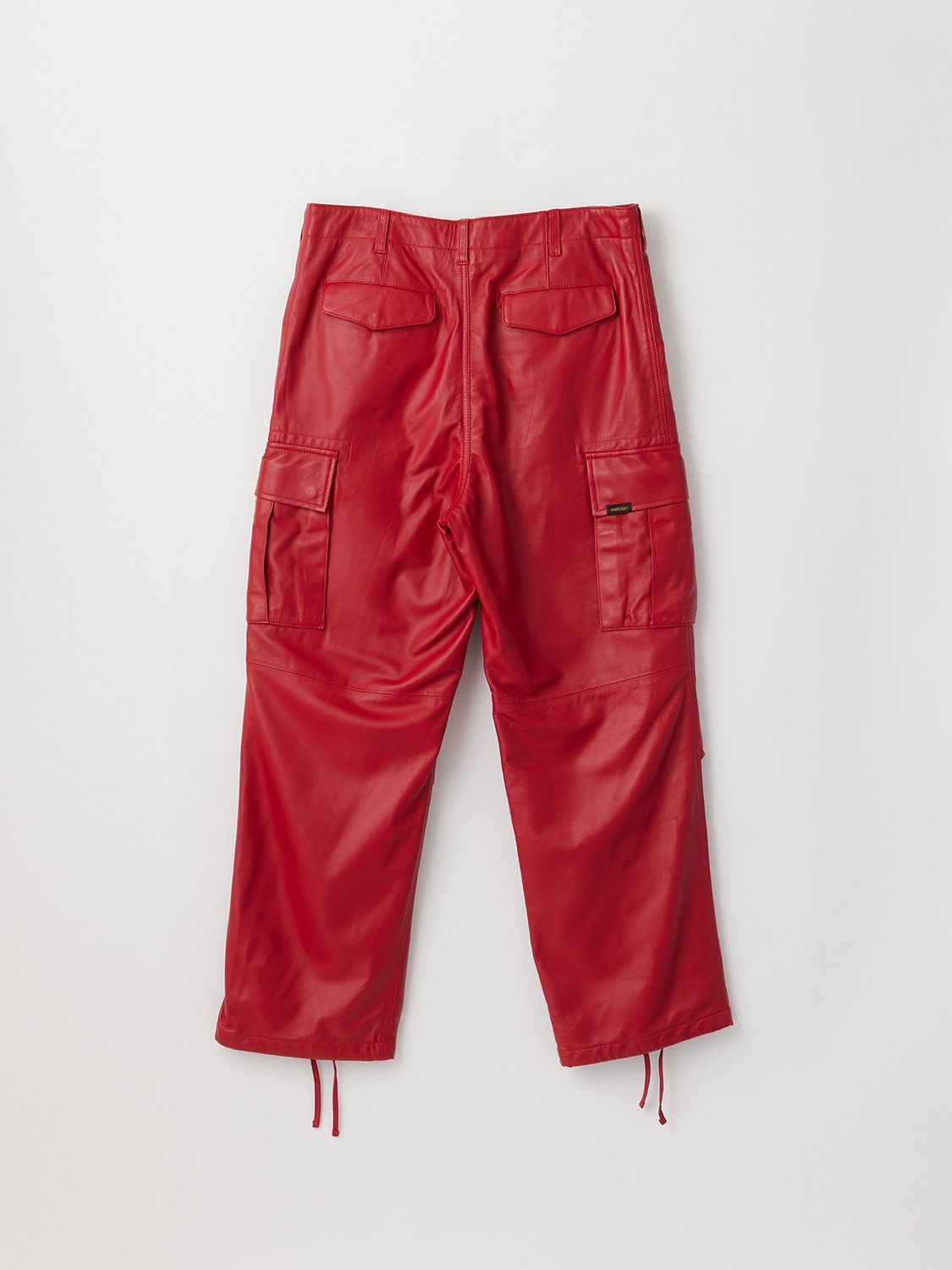 LEATHER CARGO PANTS 詳細画像 Red 2