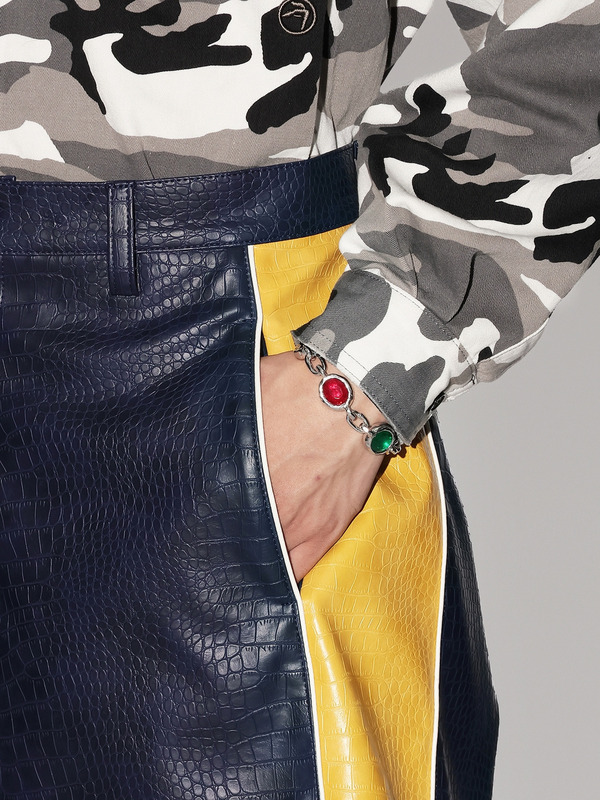 AMBUSH × NIKE ゴールドブレスレット 約20cm フラットチェーン