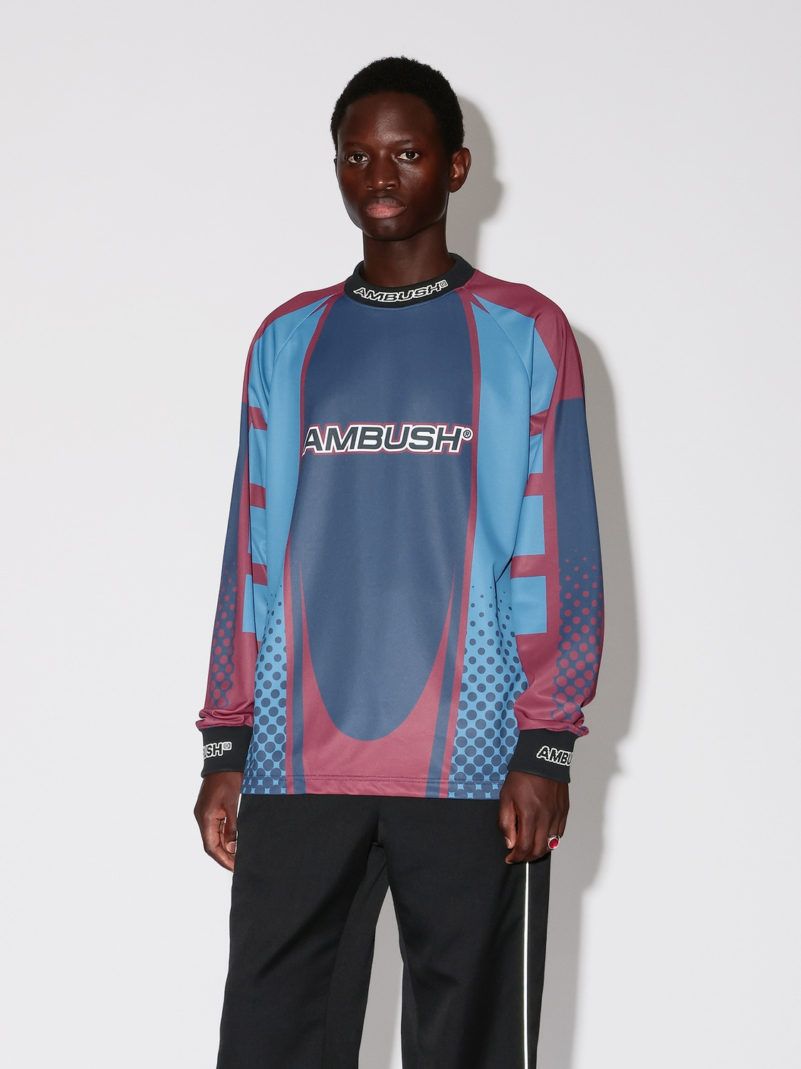 ALLOVER PRINT L/S T-SHIRT 詳細画像 Navy 3