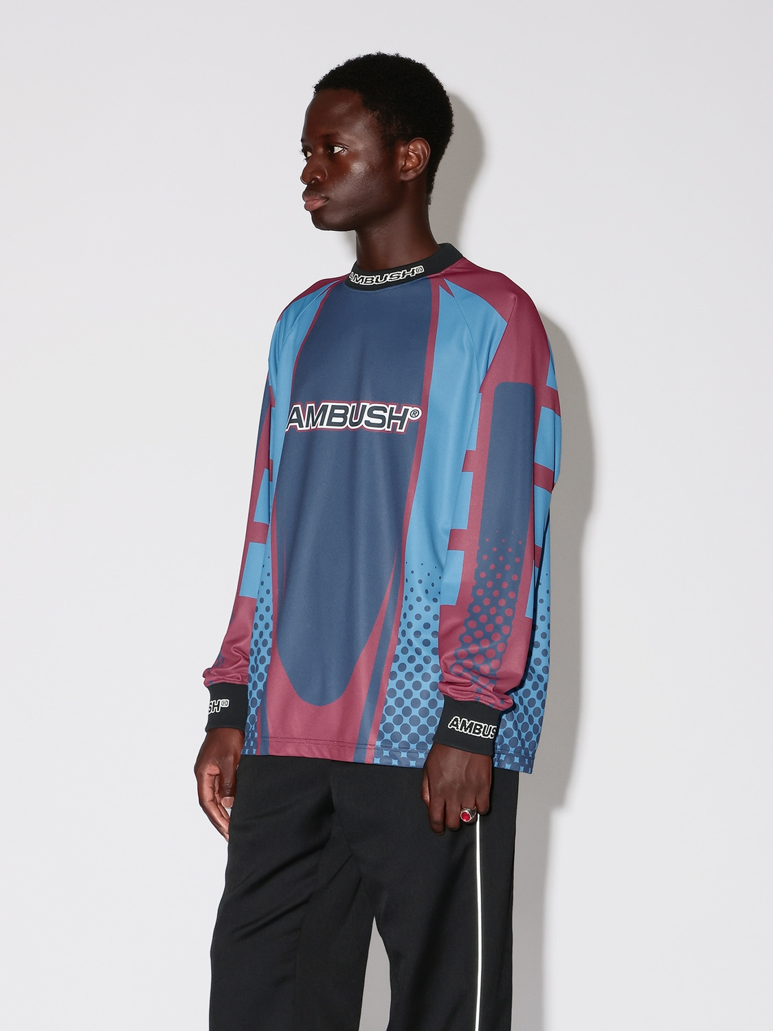 ALLOVER PRINT L/S T-SHIRT 詳細画像 Navy 4