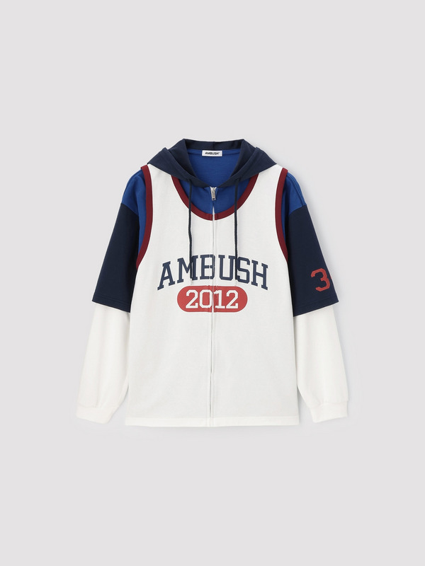 BASKETBALL LAYERED HOODIE