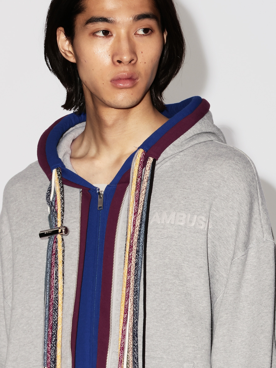 MULTI CODE HOODIE 詳細画像 Grey 5