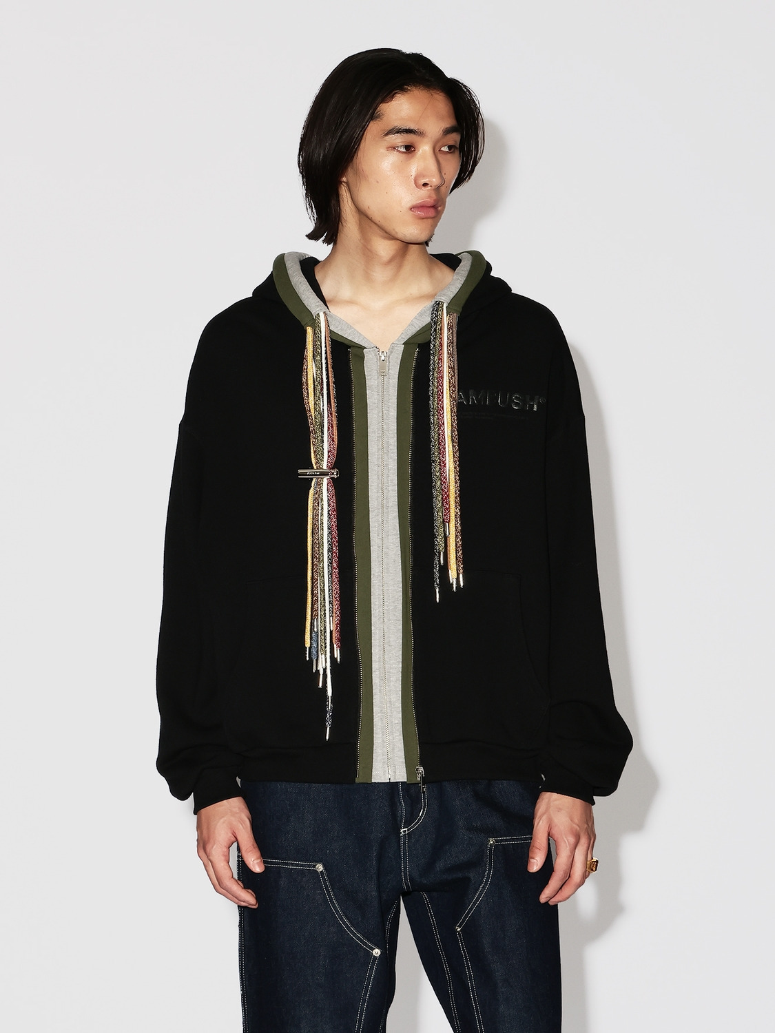 MULTI CODE HOODIE 詳細画像 Black 2