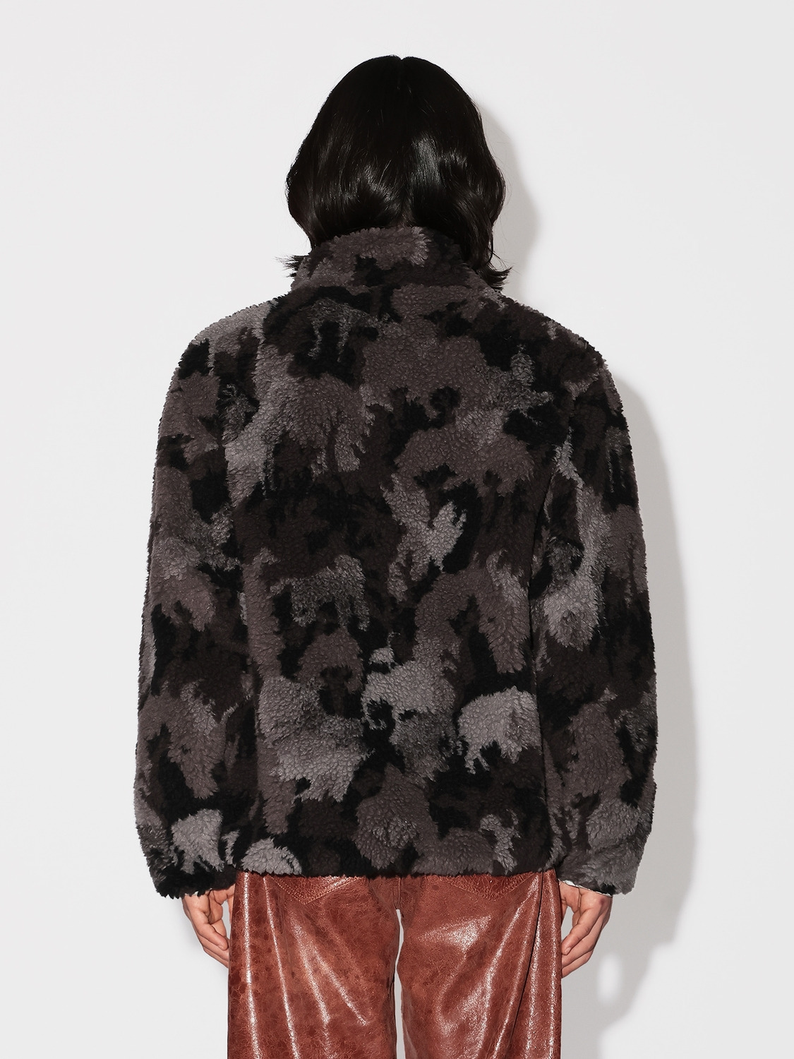 CAMOFLAGE BOA JACKET 詳細画像 Grey 4