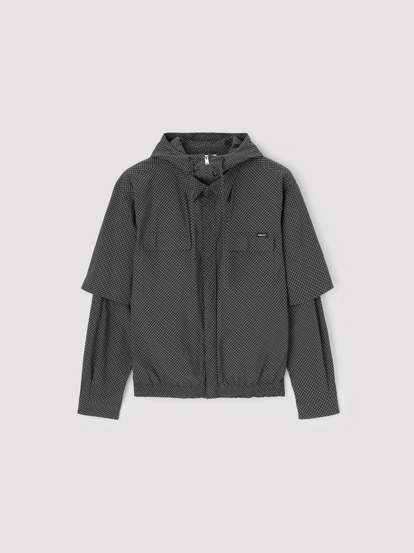 CHECK LAYERD SHIRT