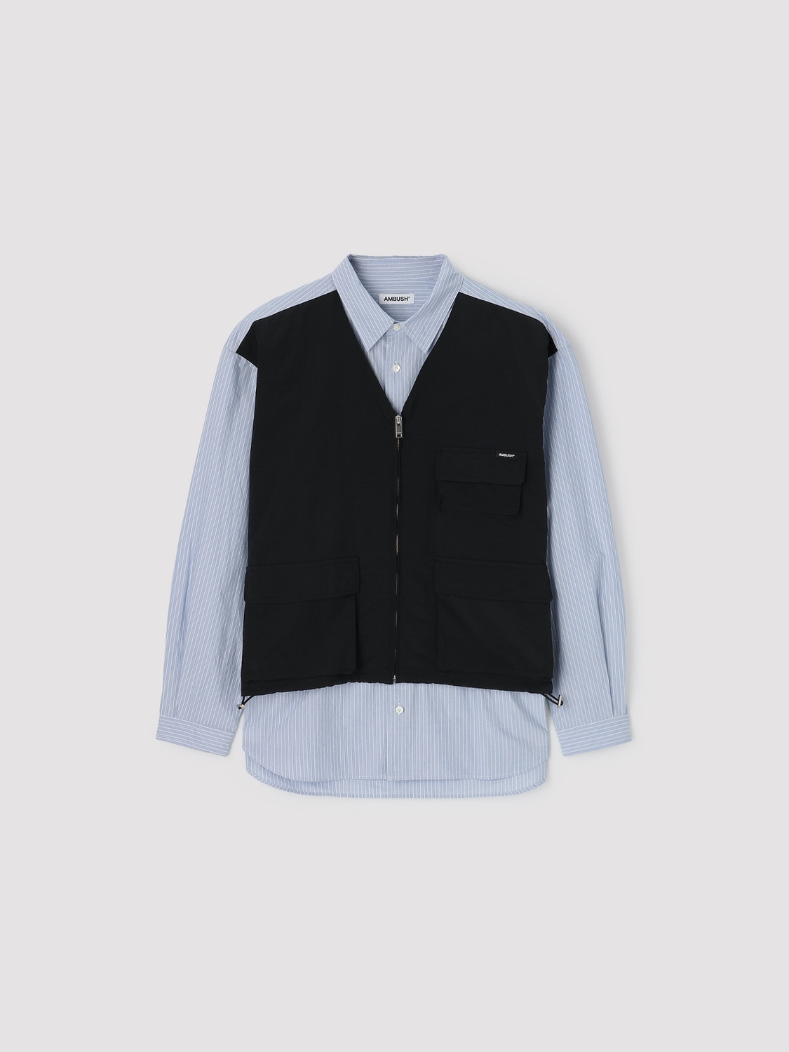 LAYERED VEST SHIRT 詳細画像 Black 1
