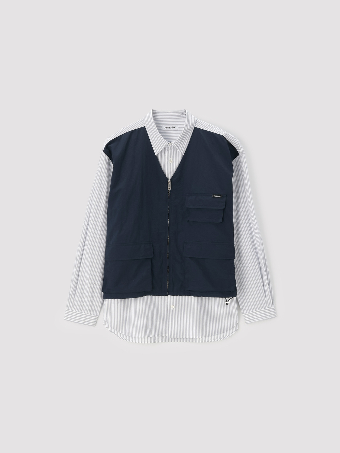 LAYERED VEST SHIRT 詳細画像 Navy 1