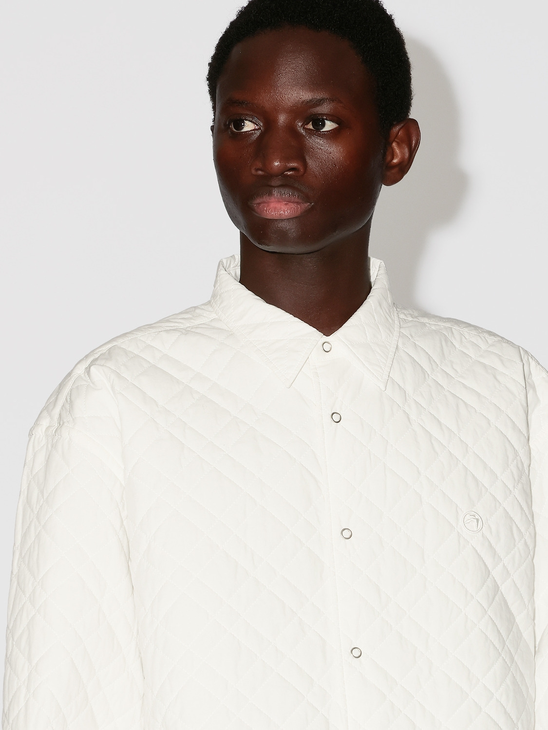 QUILTING PADDED SHIRT 詳細画像 White 5