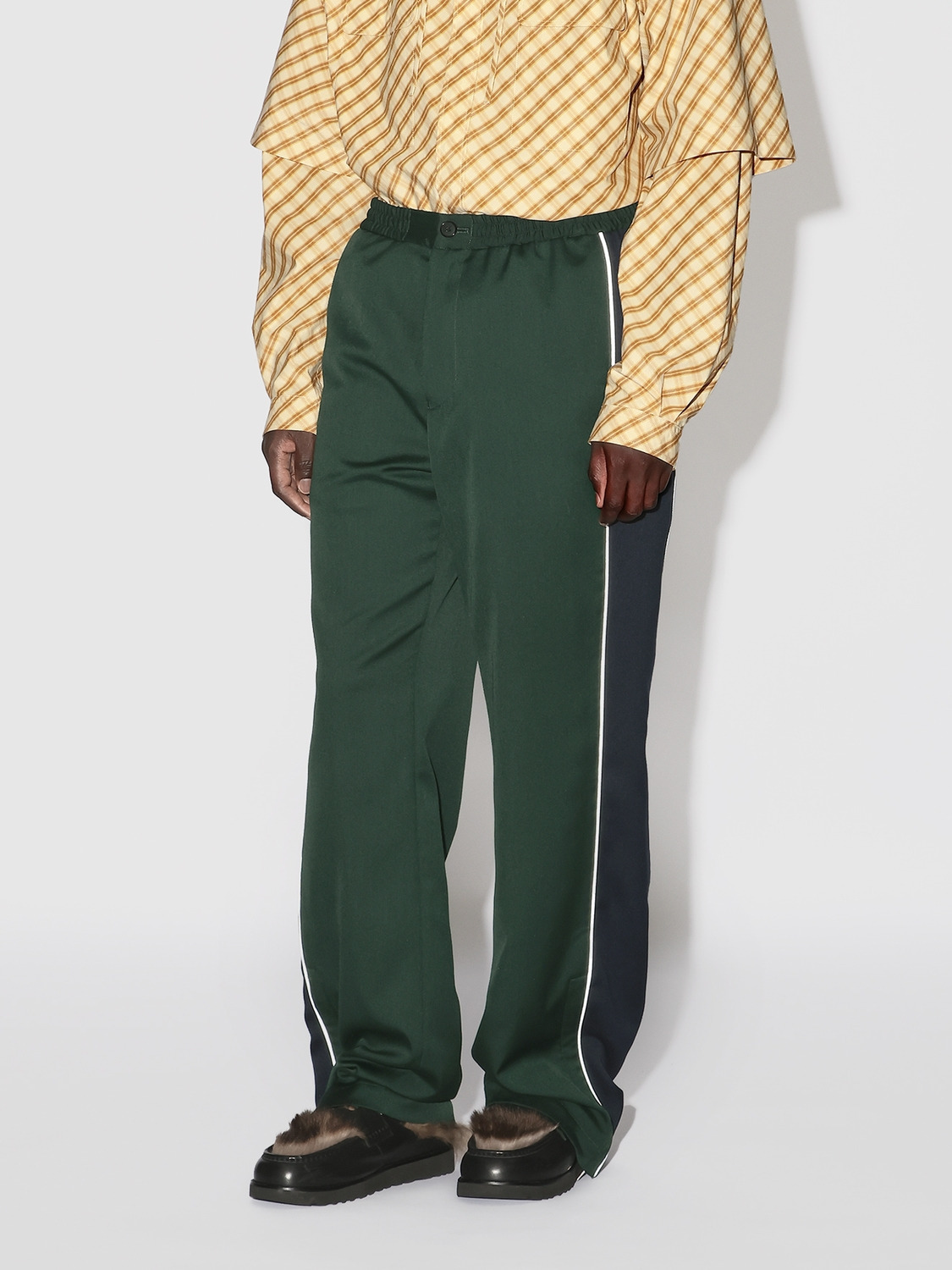 WOOL TRACK SUIT PANTS 詳細画像 Green 3