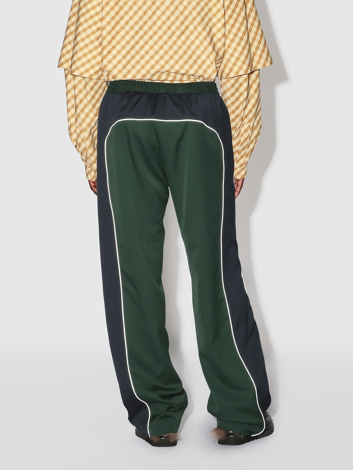 WOOL TRACK SUIT PANTS 詳細画像 Green 4