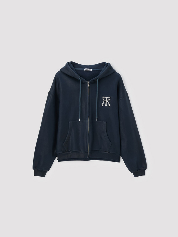 WAX TK SWEAT ZIP UP HOODIE