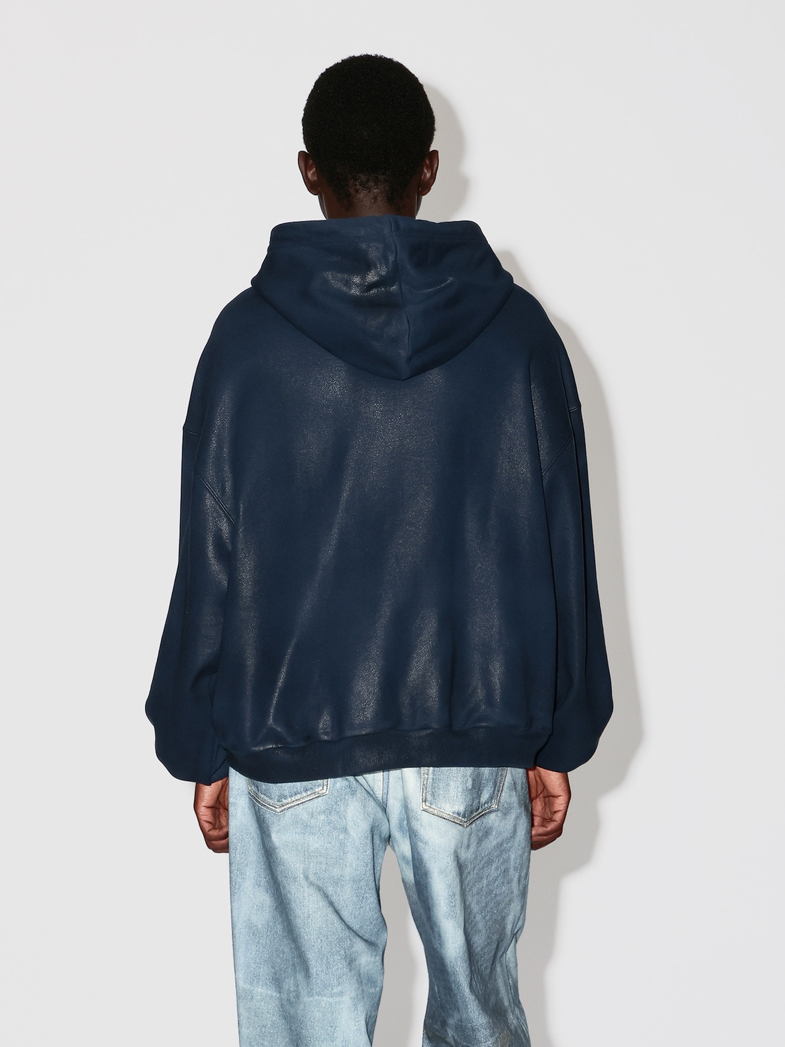 WAX TK SWEAT ZIP UP HOODIE 詳細画像 Navy 4