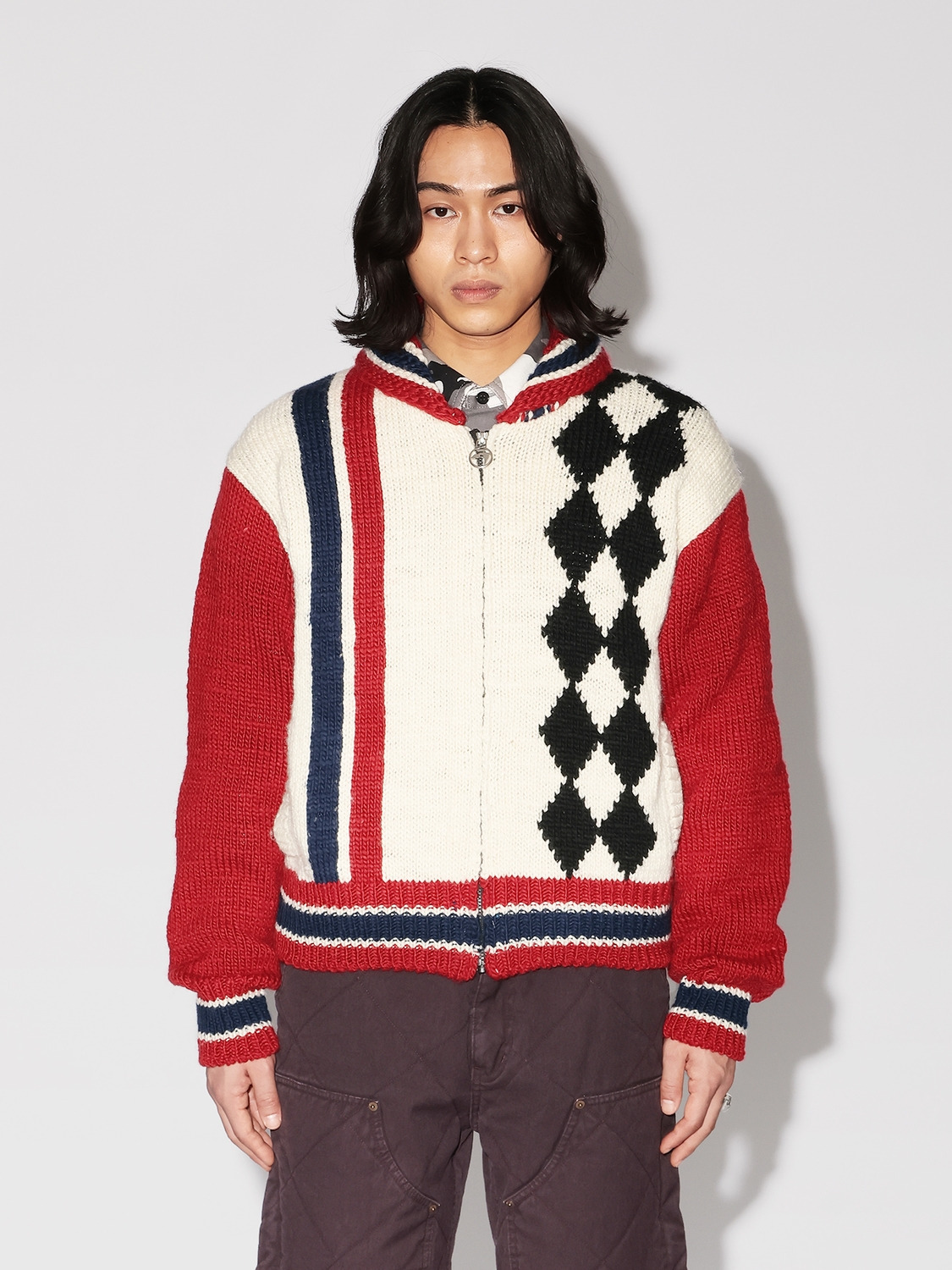 34 COWICHAN KNIT 詳細画像 O.white 3