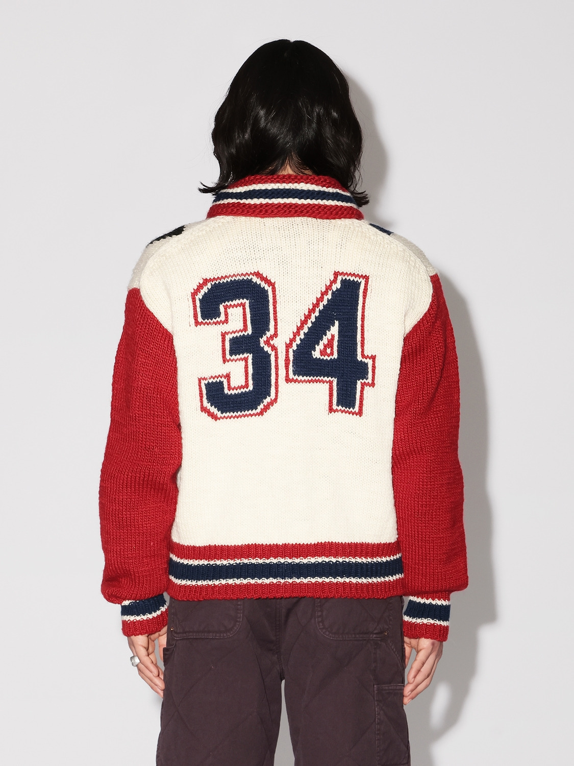 34 COWICHAN KNIT 詳細画像 O.white 5